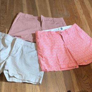 Lot of 3 women's size 6 shorts